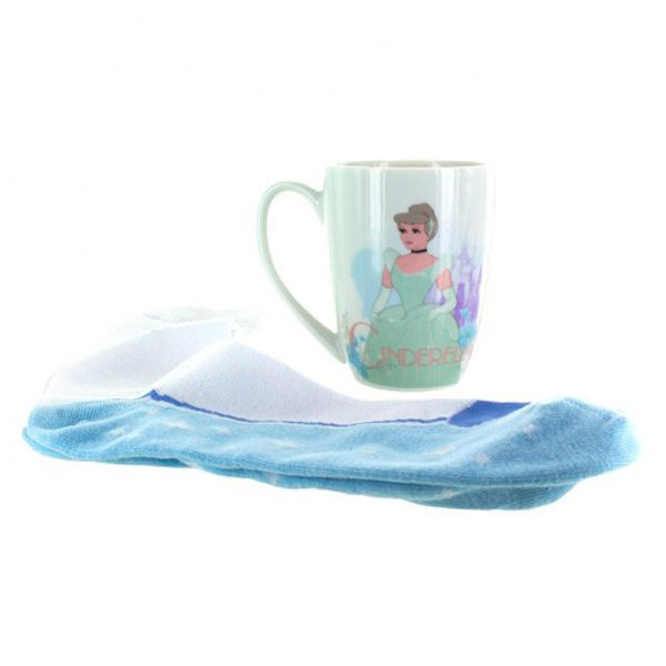 Taza desayuno + calcetines Cenicienta Disney