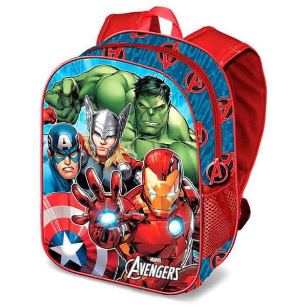 Mochila 3D Vengadores Avengers Marvel 31cm